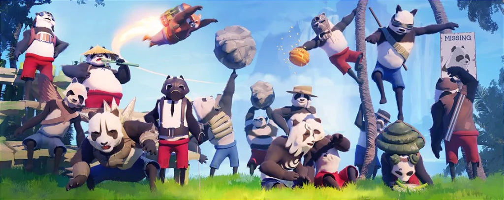 Gameplay e captura de tela de Pandaball - PS4
