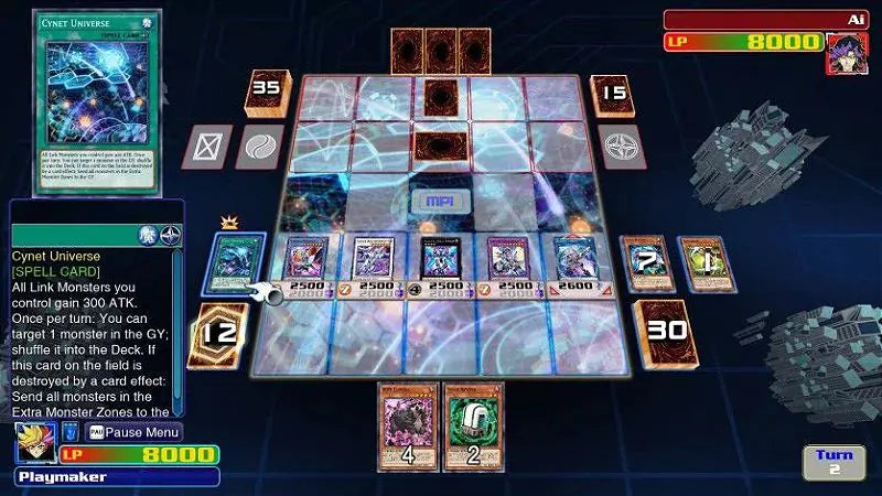 Gameplay e captura de tela de Yu-Gi-Oh Legacy of The Duelist - PS4
