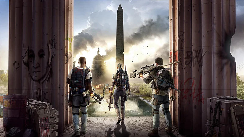 Gameplay e captura de tela de Tom Clancys The Division 2 - PS4