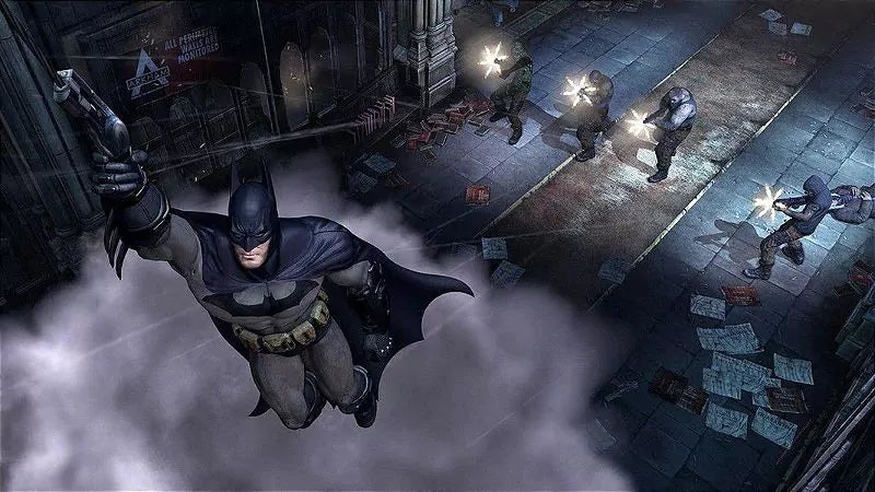 Gameplay e captura de tela de Batman Return To Arkham - PS4