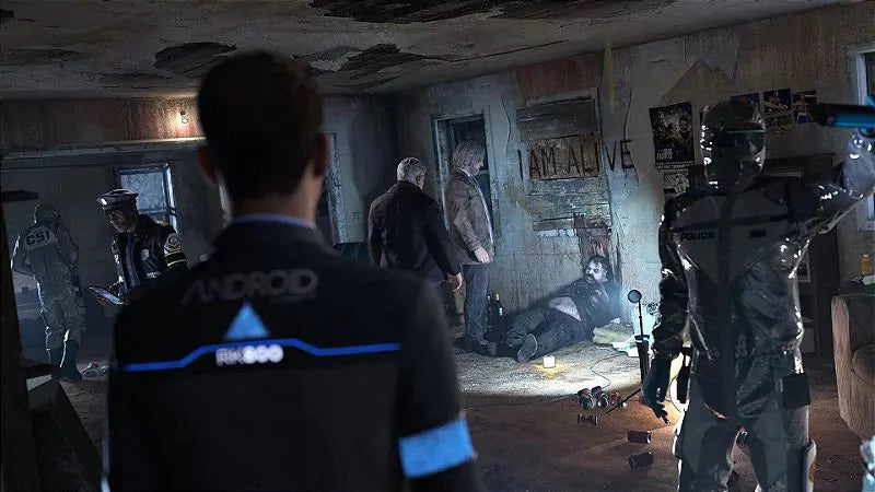 Gameplay e captura de tela de Detroit Become Human - PS4