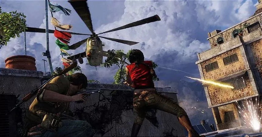 Gameplay e captura de tela de Uncharted The Nathan Drake Collection - PS4