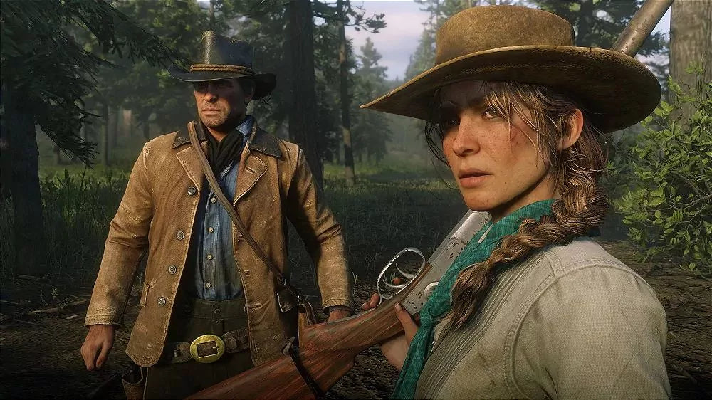Gameplay e captura de tela de Red Dead Redemption - PS4