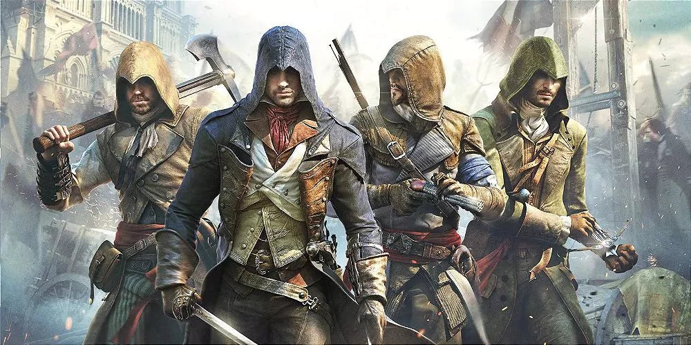 Gameplay e captura de tela de Assassin´s Creed Unity - PS4