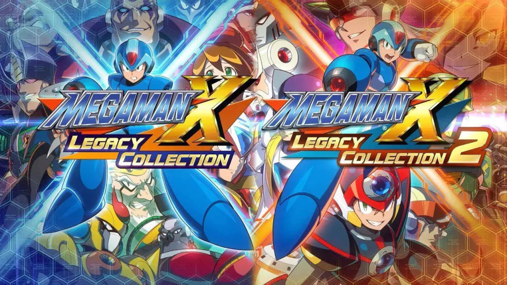 Gameplay e captura de tela de Mega Man X Legacy Collection 1 + 2 - PS4