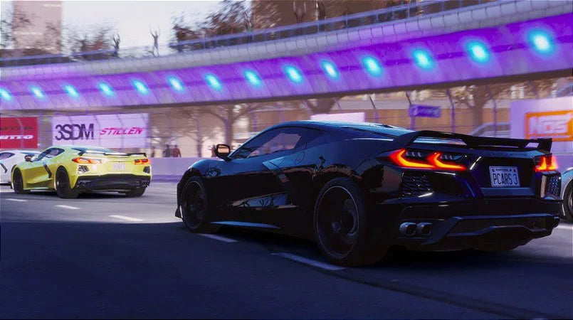 Gameplay e captura de tela de Project Cars 3 - PS4