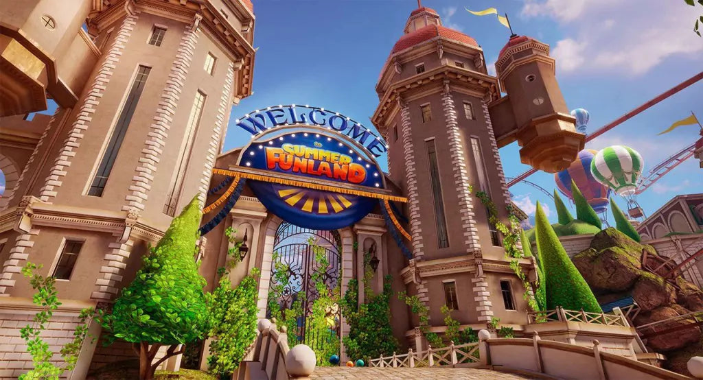 Gameplay e captura de tela de Summer Funland - PS4