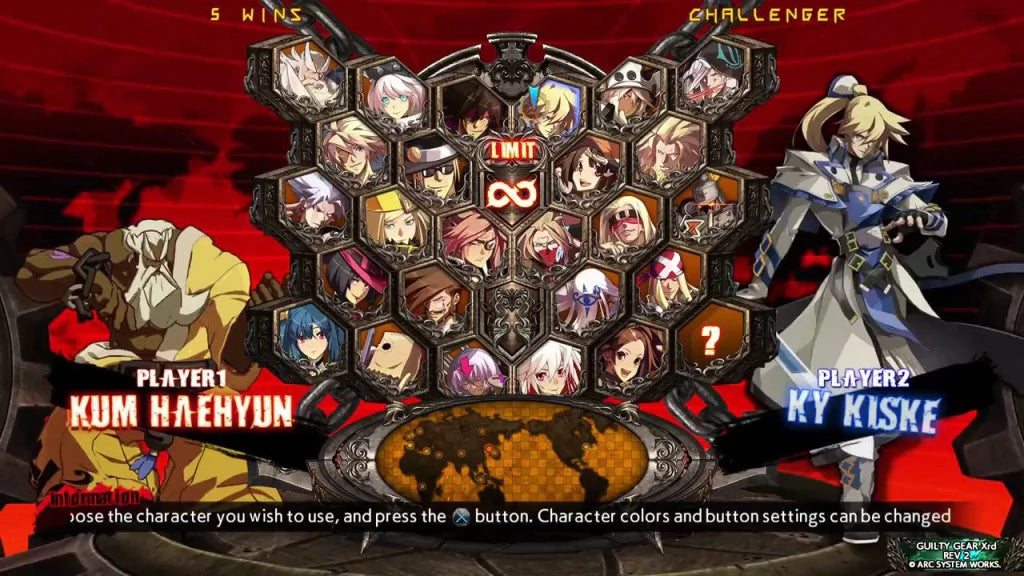 Gameplay e captura de tela de Guilty Gear Xrd Rev 2 - PS4