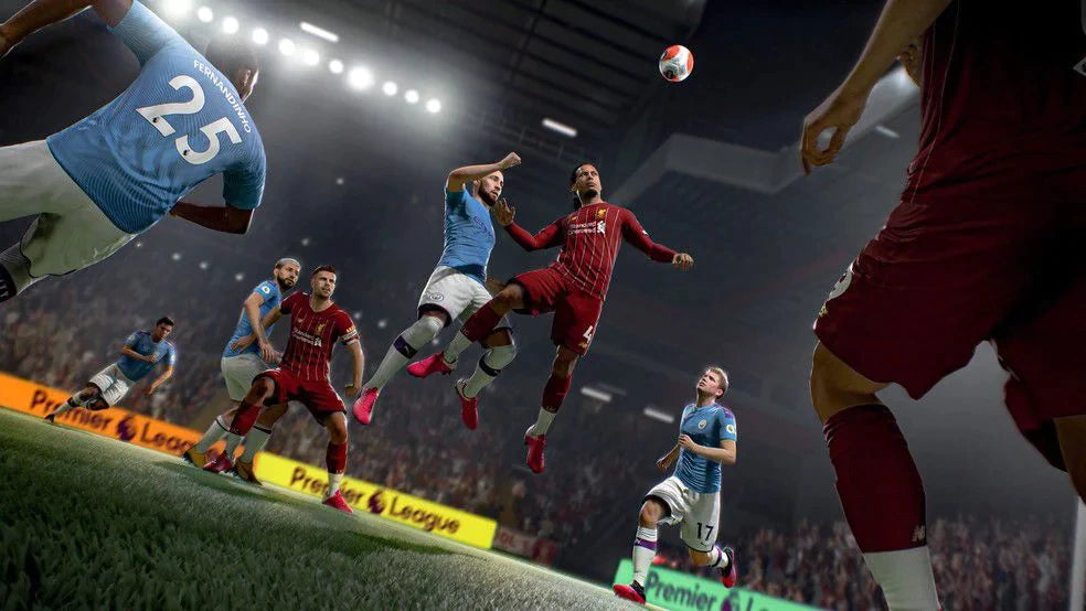 Gameplay e captura de tela de FIFA 2021 - FIFA 21 - PS4