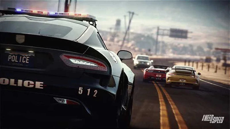Gameplay e captura de tela de Need for Speed Rivals - PS4