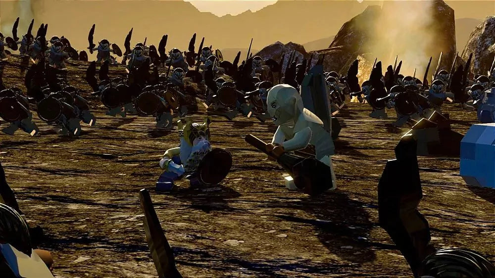 Gameplay e captura de tela de LEGO: O Hobbit - PS4