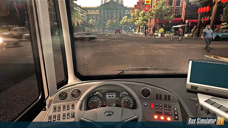 Gameplay e captura de tela de Bus Simulator - PS4