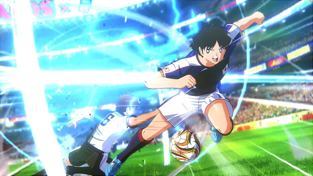 Gameplay e captura de tela de Captain Tsubasa Rise of New Champions - PS4