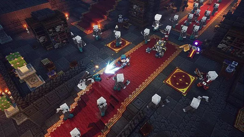 Gameplay e captura de tela de Minecraft - PS4