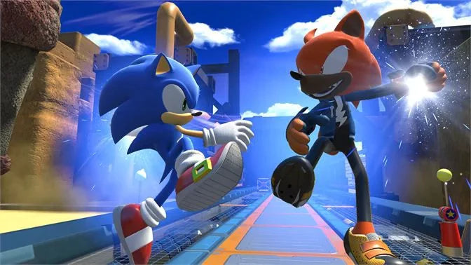 Gameplay e captura de tela de Sonic Forces Edição Digital Standard - PS4