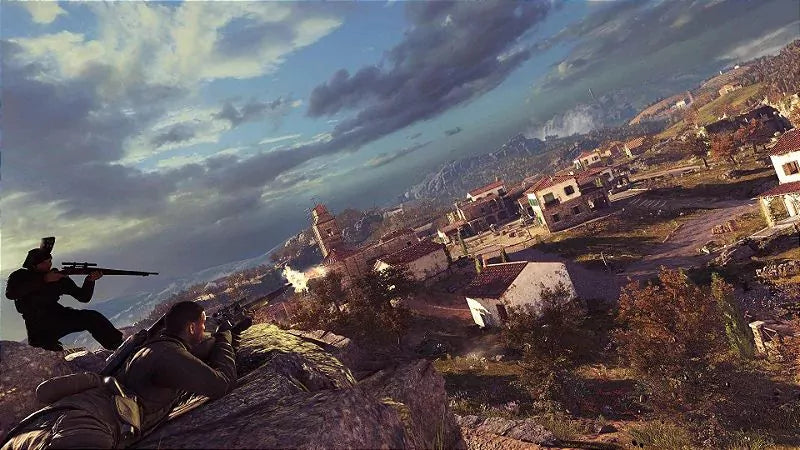 Gameplay e captura de tela de Sniper Elite 4 - PS4
