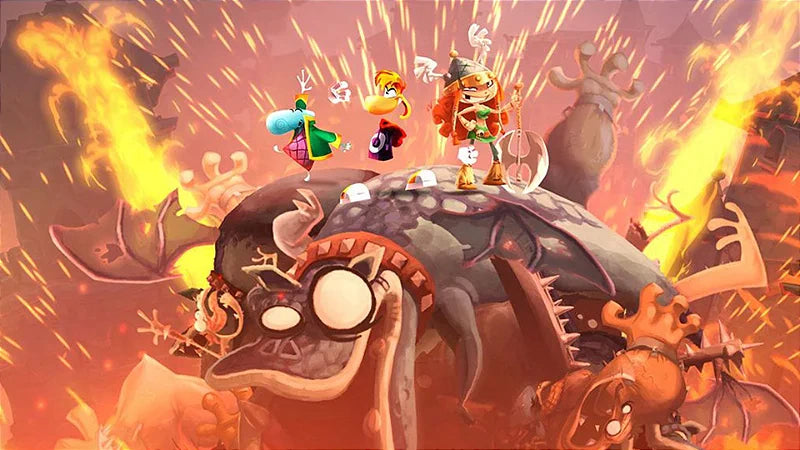 Gameplay e captura de tela de Rayman Legends - PS4