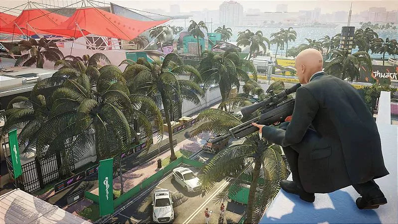 Gameplay e captura de tela de Hitman 2 - PS4