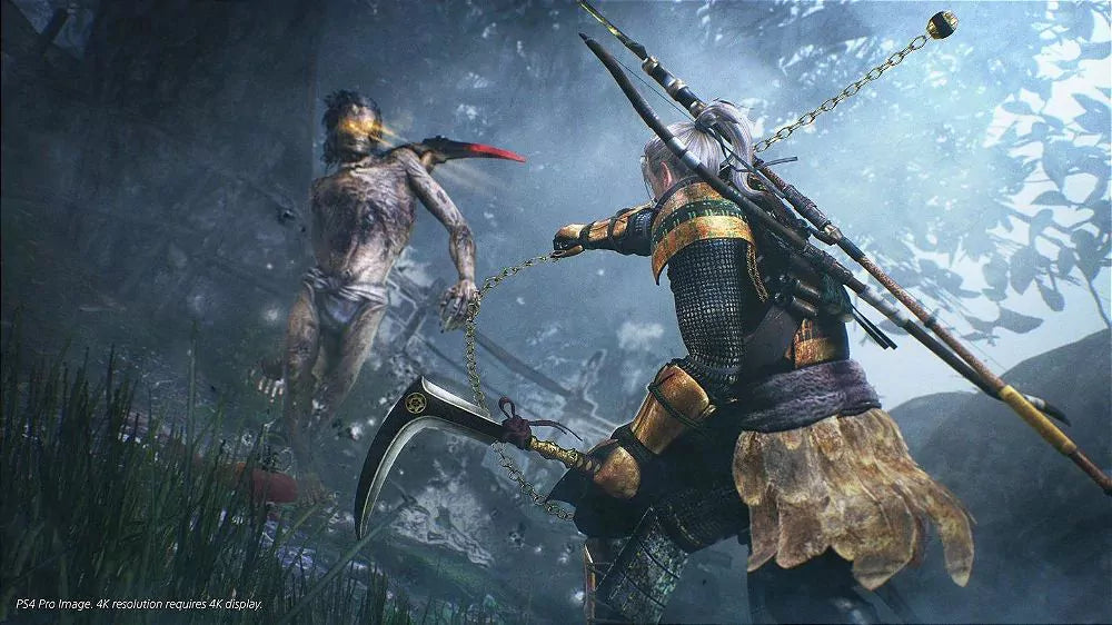 Gameplay e captura de tela de Nioh 2 - PS4