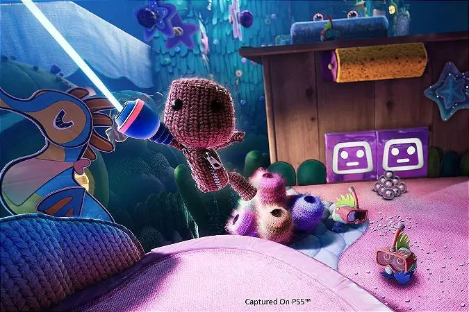 Gameplay e captura de tela de Littlebigplanet 3 - PS4