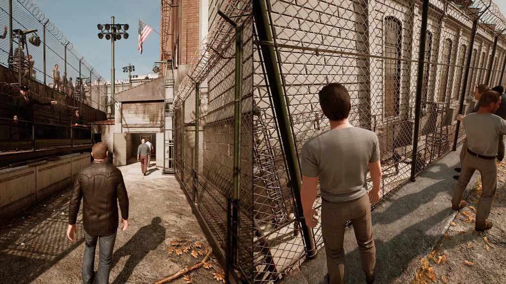 Gameplay e captura de tela de A Way Out - PS4