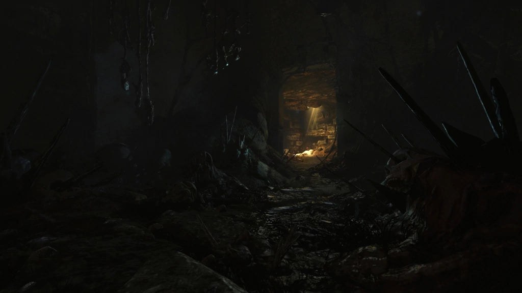 Gameplay e captura de tela de Amnesia Rebirth - PS4