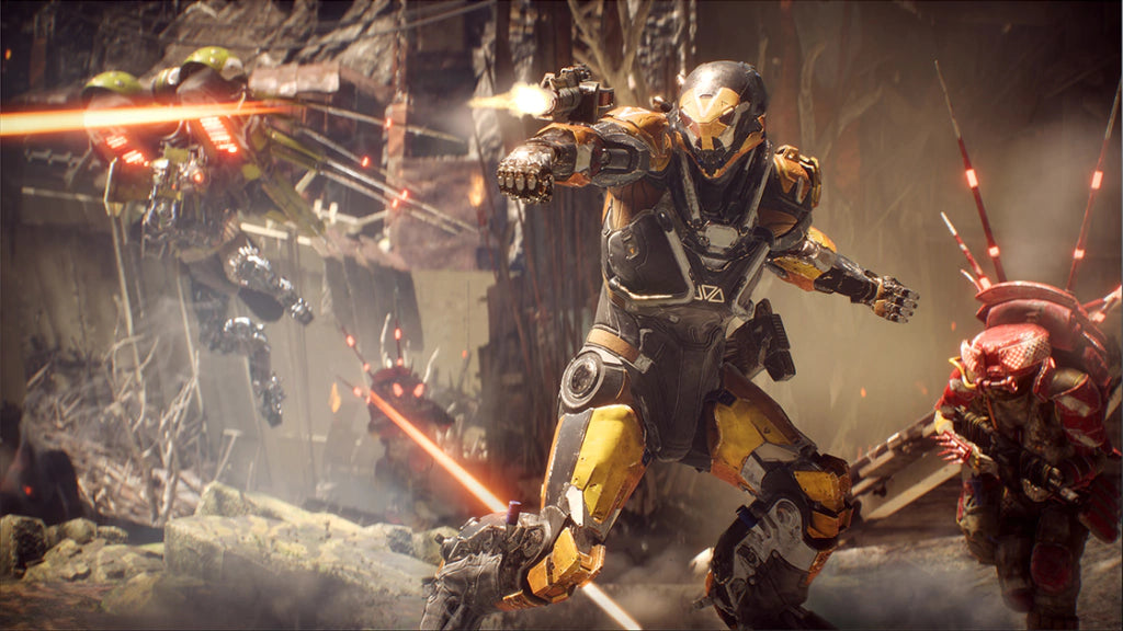 Gameplay e captura de tela de Anthem Edição Standard - PS4