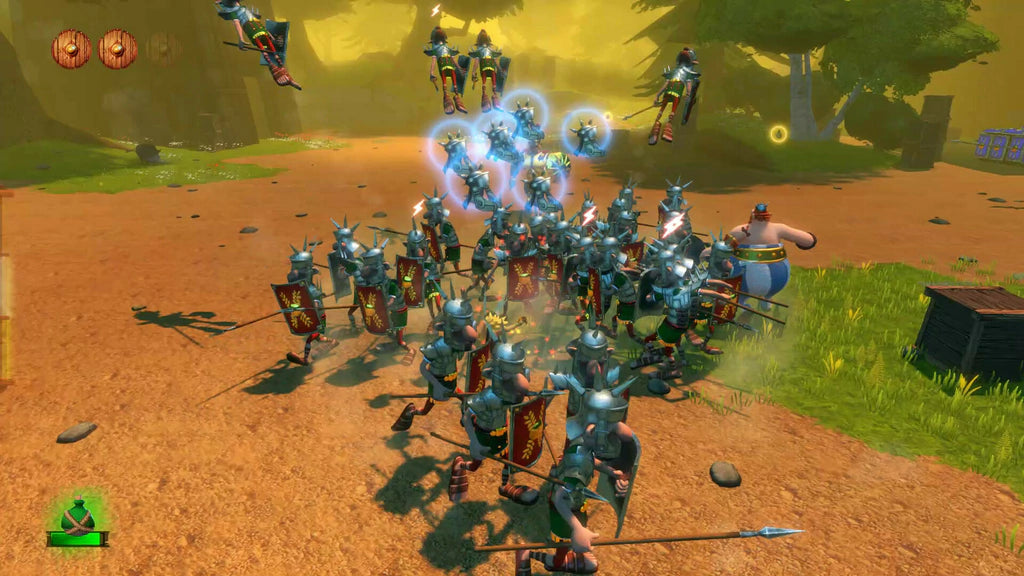 Gameplay e captura de tela de Asterix & Obelix Xxl: Romastered - PS4
