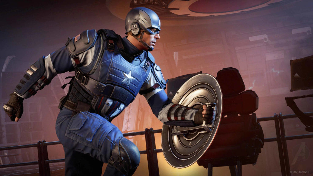 Gameplay e captura de tela de Marvels Avengers - PS4