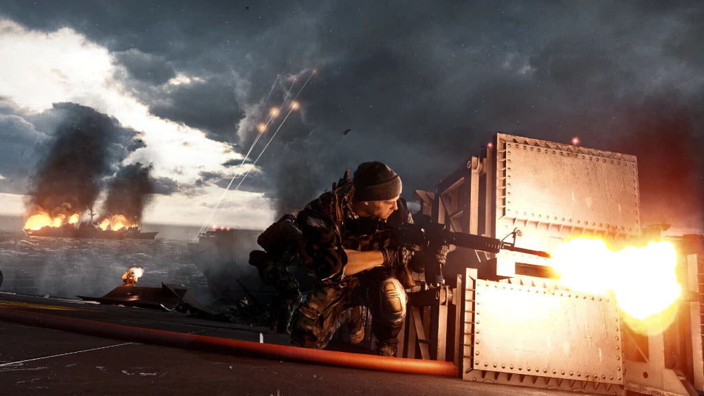 Gameplay e captura de tela de Battlefield 4 - PS4