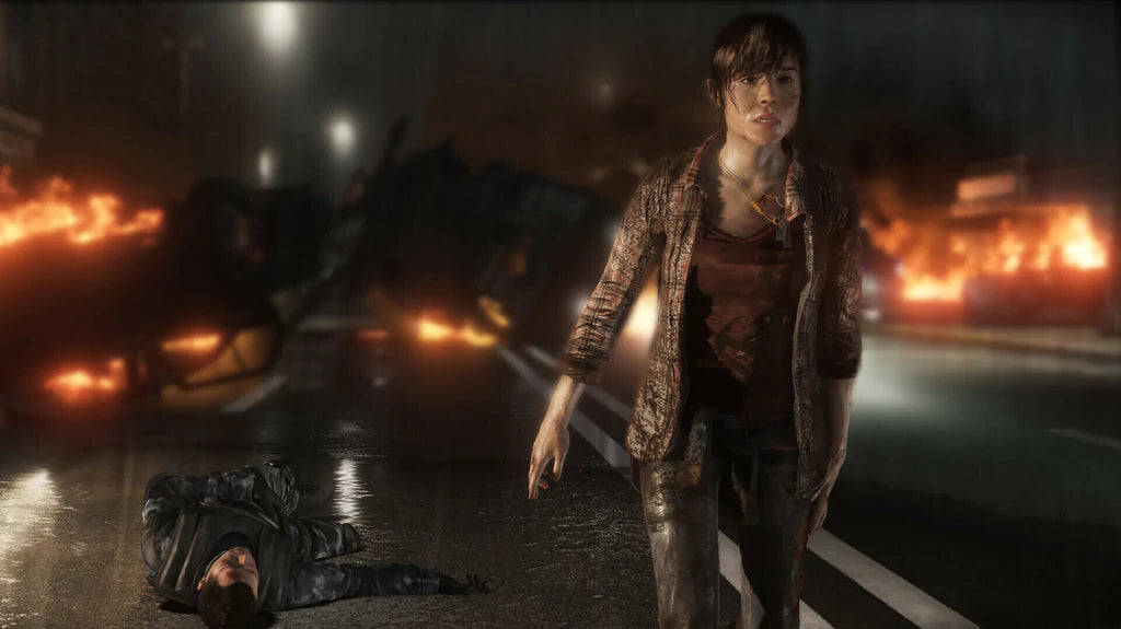 Gameplay e captura de tela de Beyond: Two Souls - PS4