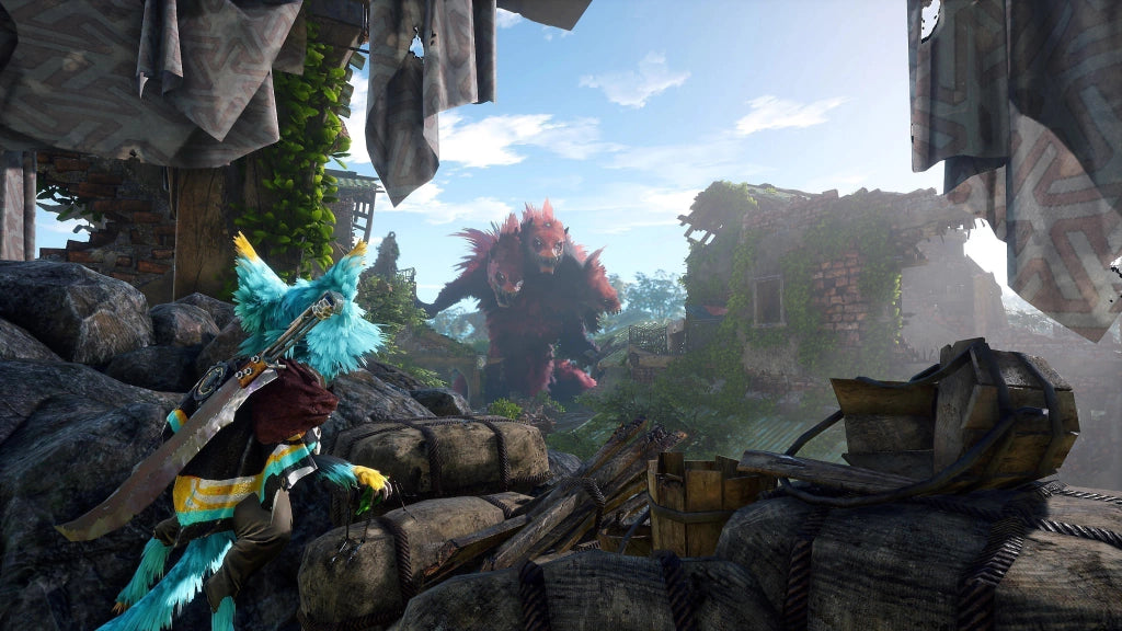 Gameplay e captura de tela de Biomutant - PS4