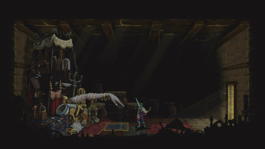 Gameplay e captura de tela de Blasphemous 2 - PS5