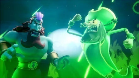 Gameplay e captura de tela de Bob Esponja: Titãs da Maré - PS5
