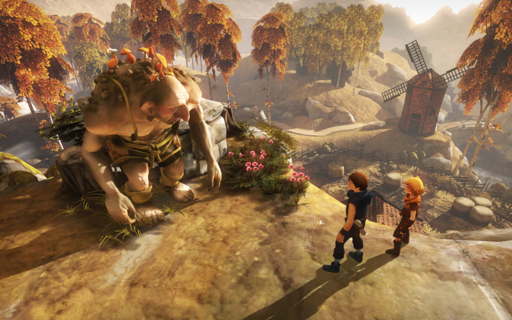 Gameplay e captura de tela de Brothers: A Tale of Two Sons - PS4