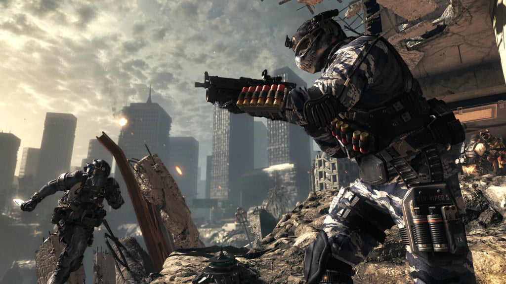 Gameplay e captura de tela de Call of Duty: Ghosts Digital Hardened Edition - PS4