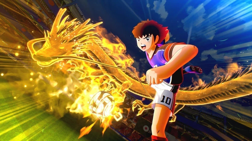 Gameplay e captura de tela de Captain Tsubasa 2: World Fighters - PS5
