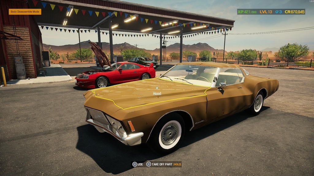 Gameplay e captura de tela de Car Mechanic Simulator 2021 - PS5
