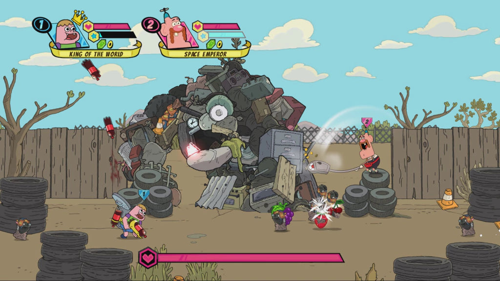 Gameplay e captura de tela de Cartoon Network: Battle Crashers - PS4