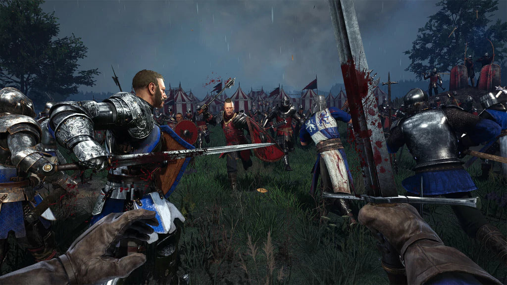 Gameplay e captura de tela de Chivalry 2 - PS4