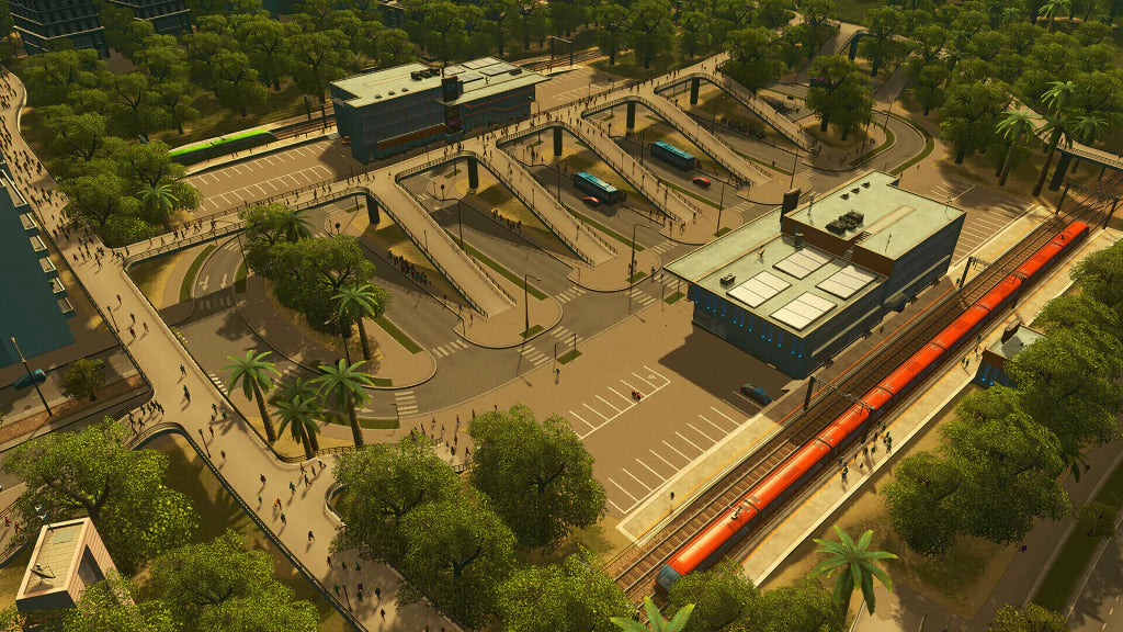 Gameplay e captura de tela de Cities Skylines - Playstation 4 Edition - PS4