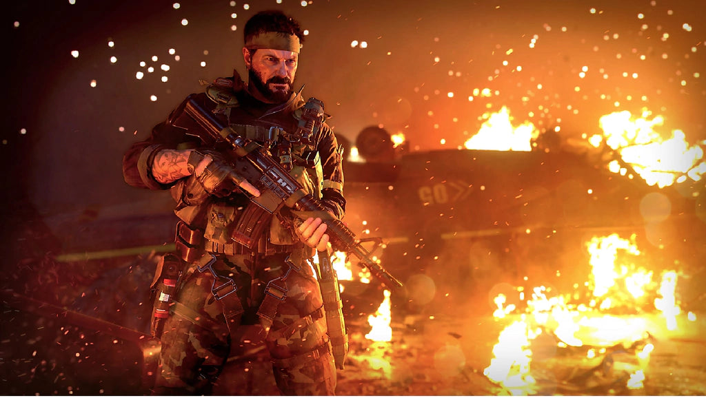 Gameplay e captura de tela de Call of Duty Black Ops - PS5