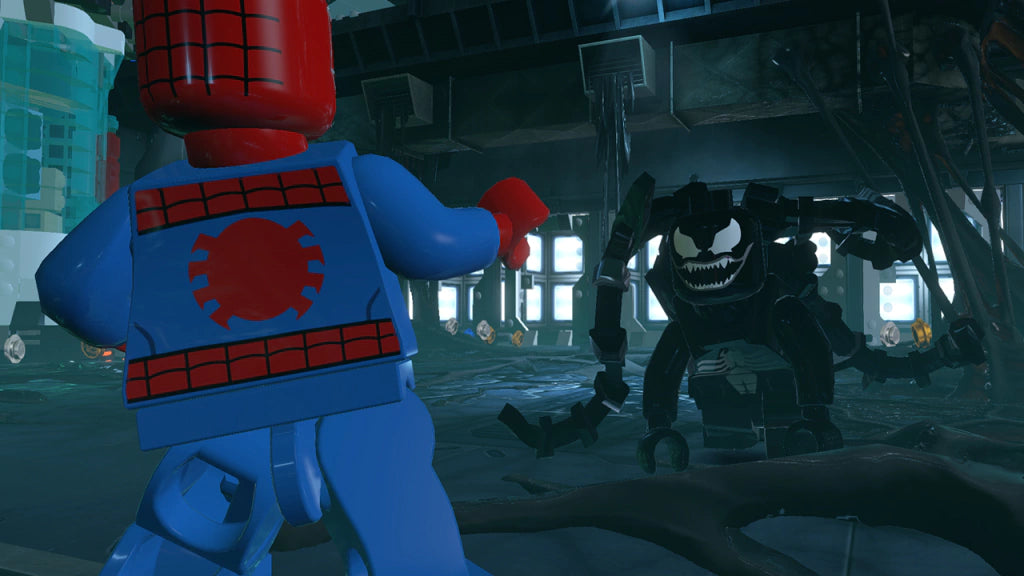 Gameplay e captura de tela de Coleção LEGO Marvel - PS4