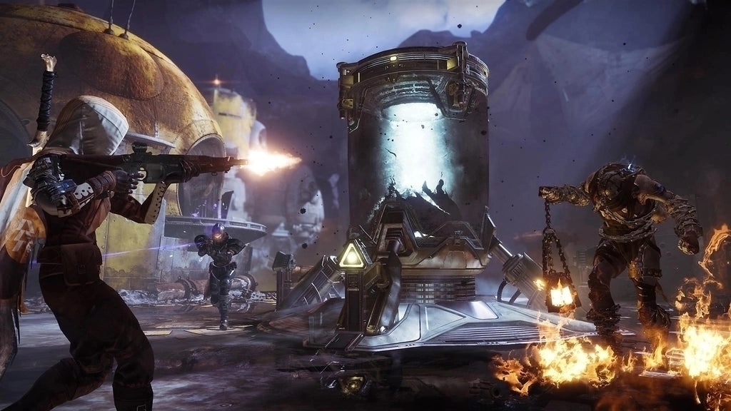 Gameplay e captura de tela de Destiny 2: A Queda da Luz - PS4