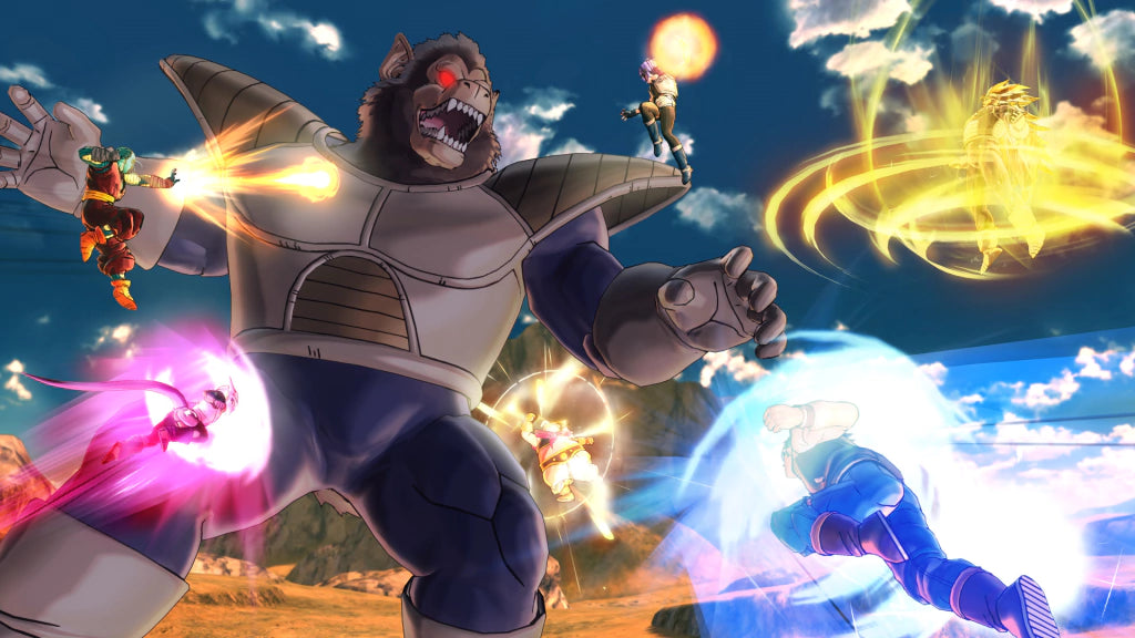 Gameplay e captura de tela de Dragon Ball Xenoverse Super Bundle 1-2 - PS4