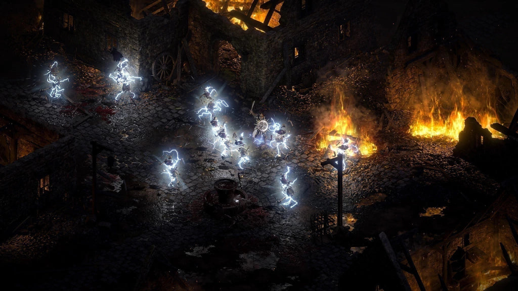 Gameplay e captura de tela de Diablo II Resurrected - PS4