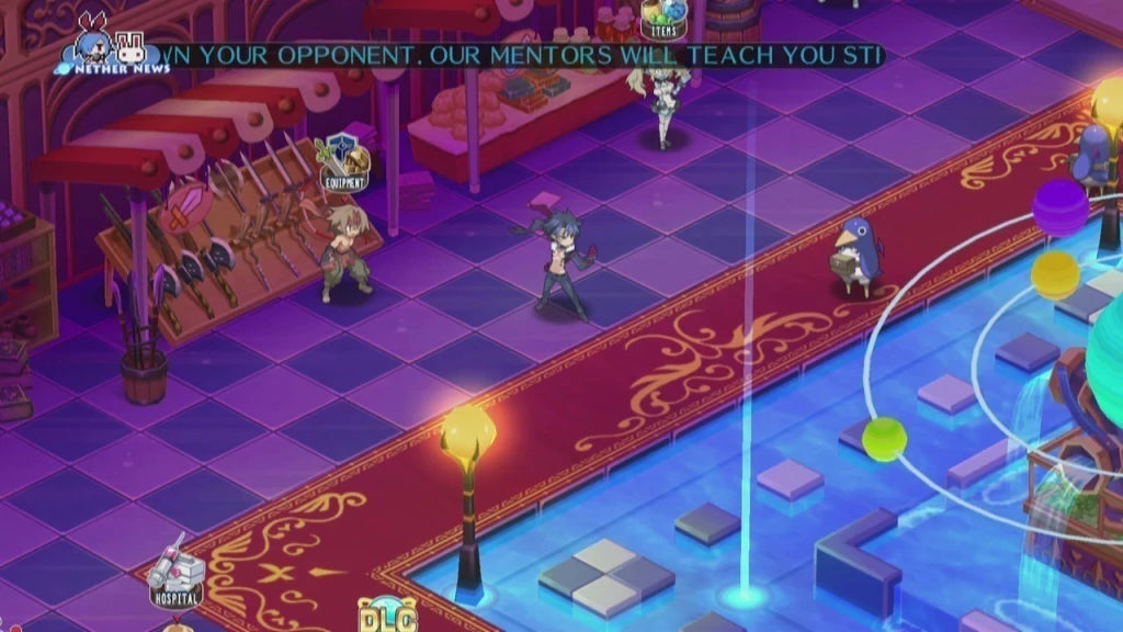 Gameplay e captura de tela de Disgaea 5: Alliance of Vengeance - PS4