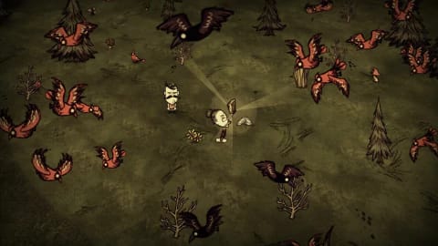 Gameplay e captura de tela de Don't Starve Together: Console Edition - PS4