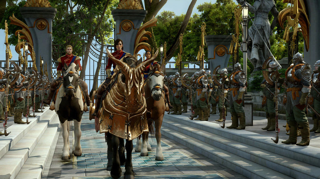 Gameplay e captura de tela de Dragon Age Inquisition - PS4