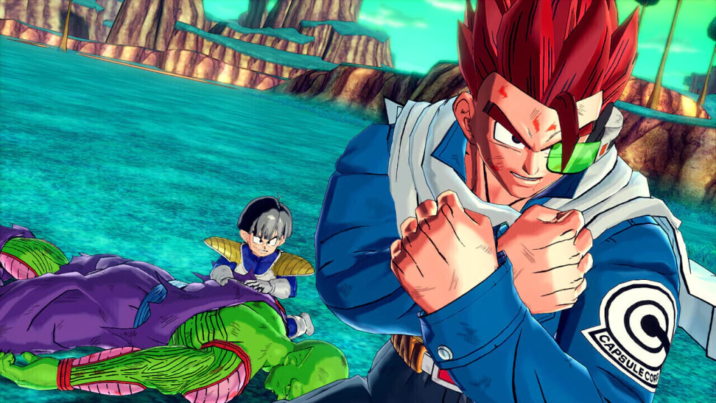 Gameplay e captura de tela de Dragon Ball Xenoverse 1 - PS4